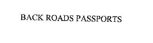 BACK ROADS PASSPORTS