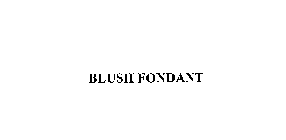 BLUSH FONDANT