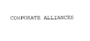 CORPORATE ALLIANCES