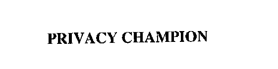 PRIVACY CHAMPION