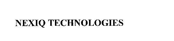 NEXIQ TECHNOLOGIES