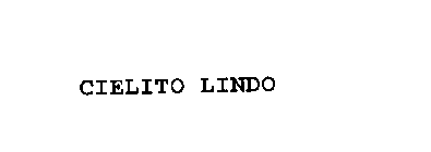 CIELITO LINDO