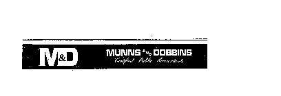 M&D MUNNS AND DOBBINS CERTIFIED PUBLIC ACCOUNTANTS