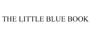 THE LITTLE BLUE BOOK