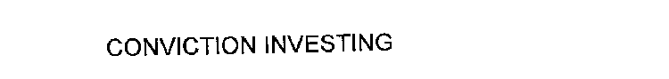 CONVICTION INVESTING