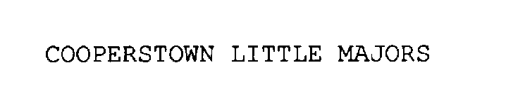 COOPERSTOWN LITTLE MAJORS