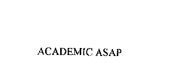 ACADEMIC ASAP