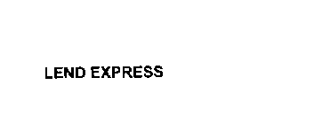 LEND EXPRESS