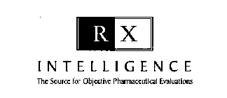 RX INTELLIGENCE THE SOURCE FOR OBJECTIVE PHARMACEUTICAL EVALUATIONS