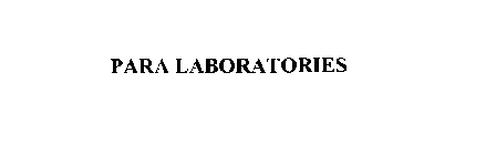 PARA LABORATORIES