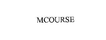 MCOURSE