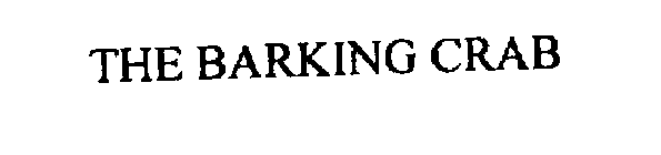 THE BARKING CRAB