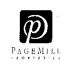 PAGEMILL PROPERTIES