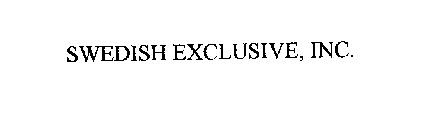 SWEDISH EXCLUSIVE, INC.