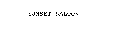 SUNSET SALOON