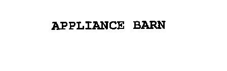 APPLIANCE BARN