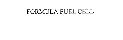 FORMULA FUEL CELL