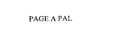 PAGE A PAL