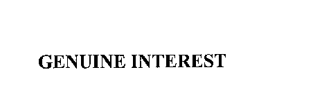 GENUINE INTEREST