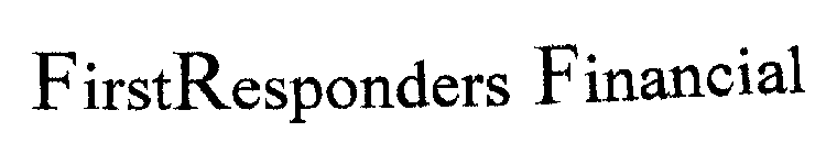 FIRSTRESPONDERS FINANCIAL