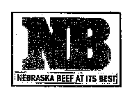 NB NEBRASKA BEEF AT ITS BEST