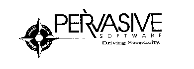 PERVASIVE SOFTWARE DRIVING SIMPLICITY.