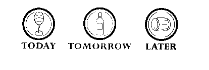 TODAY TOMORROW LATER