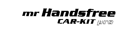 MR HANDSFREE CAR-KIT PRO