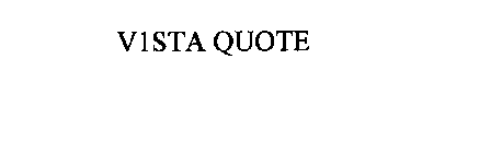 V1STA QUOTE