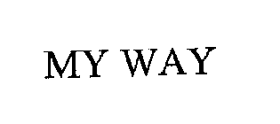 MY WAY