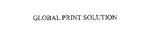 GLOBAL PRINT SOLUTION