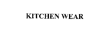 KITCHEN WEAR