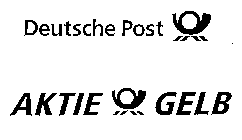 DEUTSCHE POST AKTIE GELB