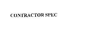 CONTRACTOR SPEC