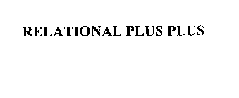 RELATIONAL PLUS PLUS