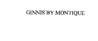 GINNIS BY MONTIQUE