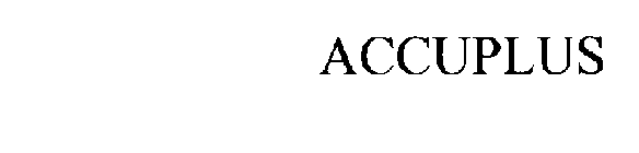 ACCUPLUS