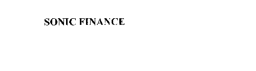 SONIC FINANCE