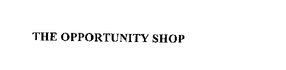 THE OPPORTUNITY SHOP