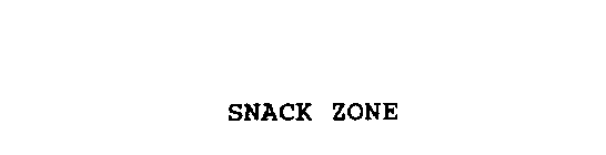 SNACK ZONE