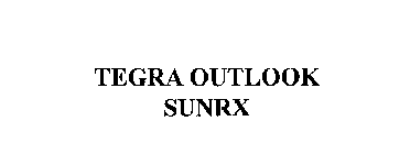 TEGRA OUTLOOK SUNRX