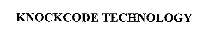 KNOCKCODE TECHNOLOGY