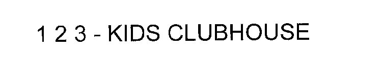 1 2 3 - KIDS CLUBHOUSE