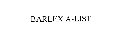 BARLEX A-LIST