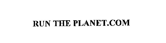 RUN THE PLANET.COM