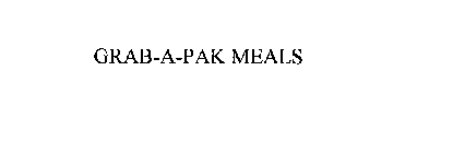 GRAB-A-PAK MEALS
