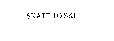 SKATE TO SKI