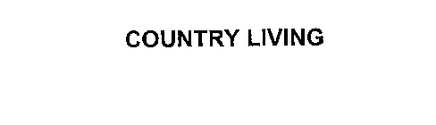 COUNTRY LIVING