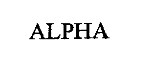 ALPHA