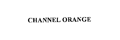 CHANNEL ORANGE